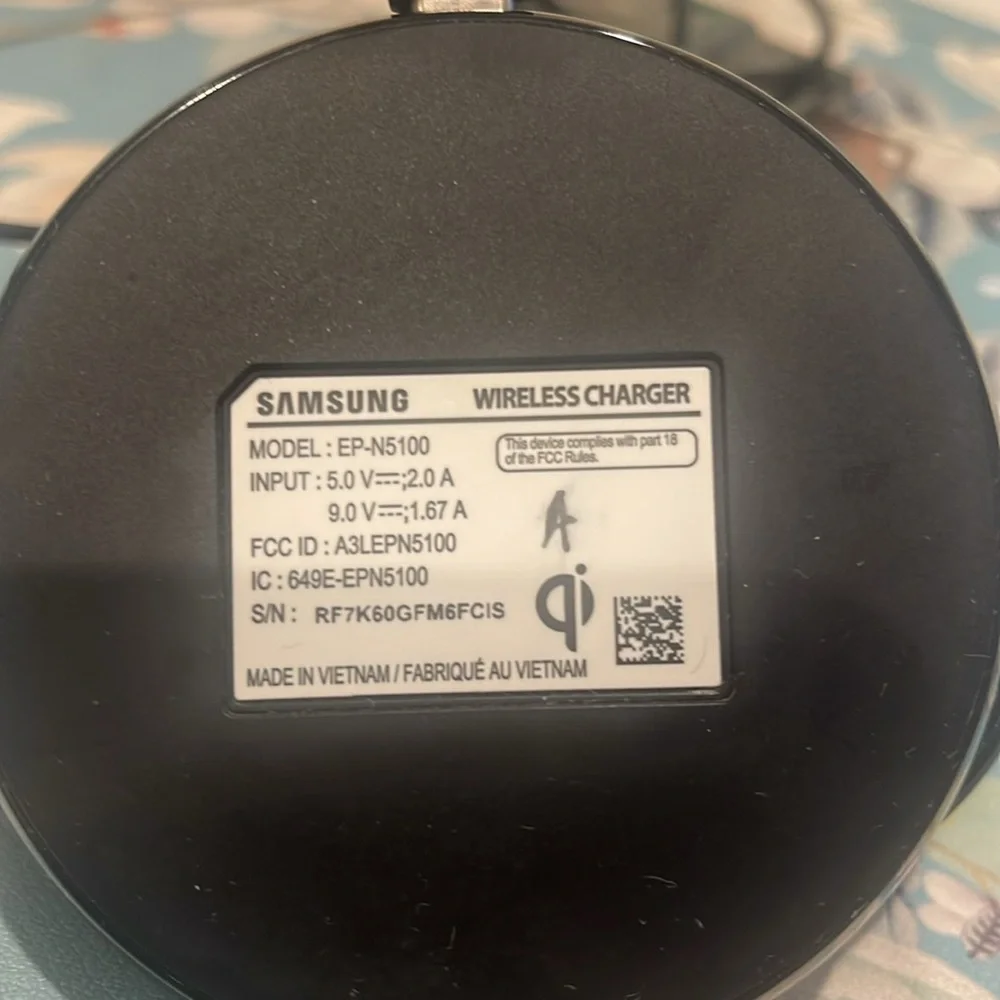 Samsung qi Certified fast charger